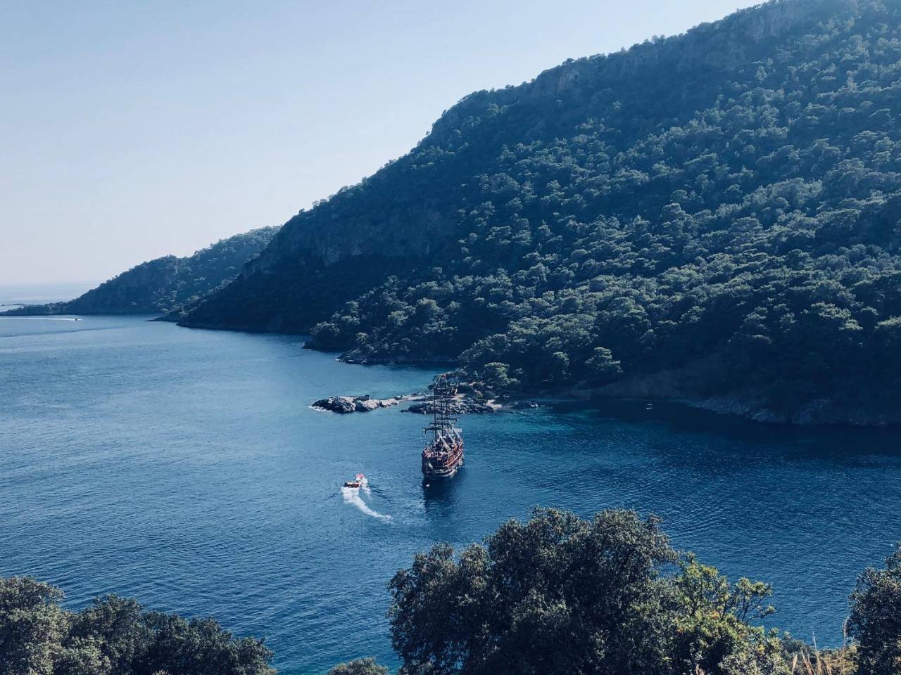 Pusula Bungalow Otel Kayakoy Kültér fotó